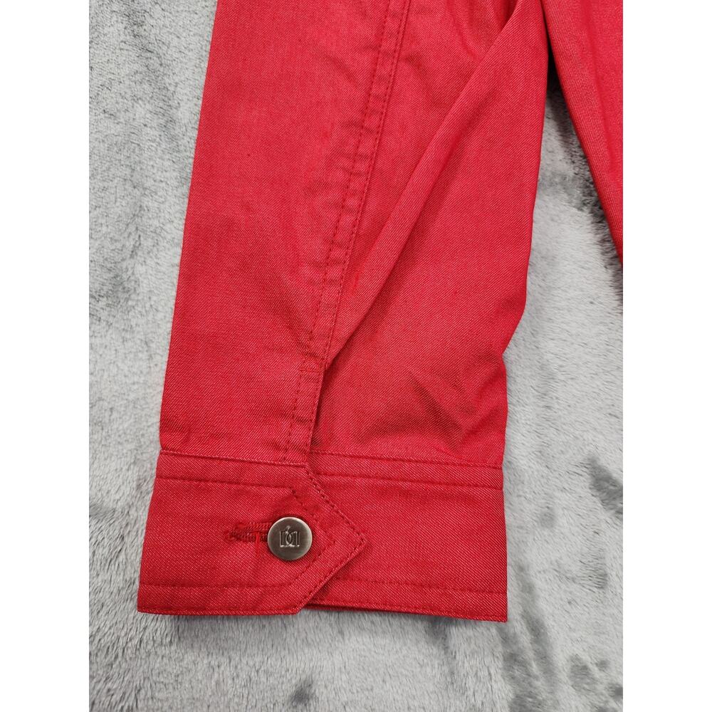 Doncaster Lightweight Button Front Jacket Size 8 … - image 4